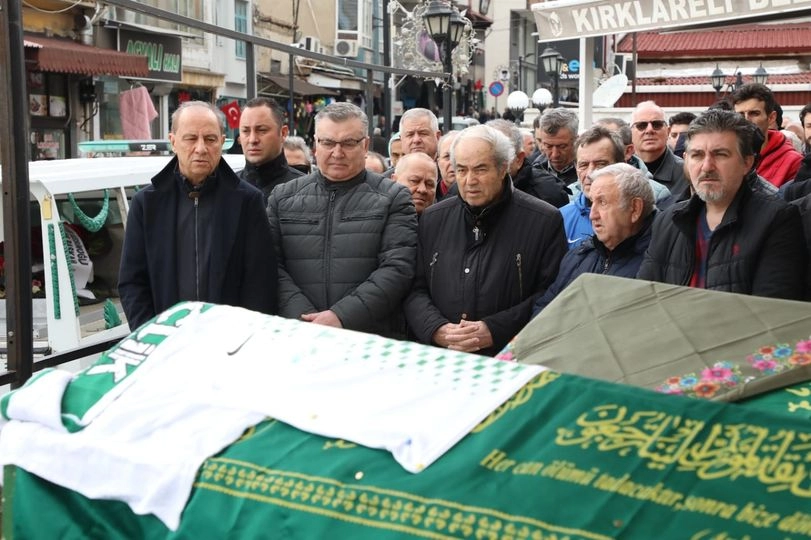Polat Çağlayan' ın cenaze töreni