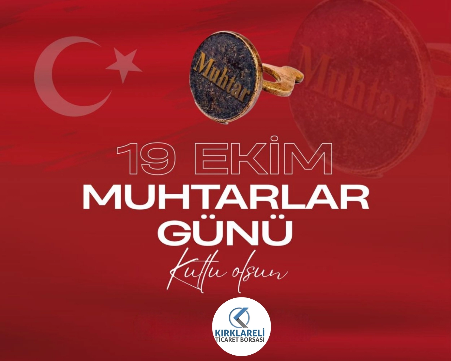 19 Ekim Muhtarlar Günü Kutlu Olsun