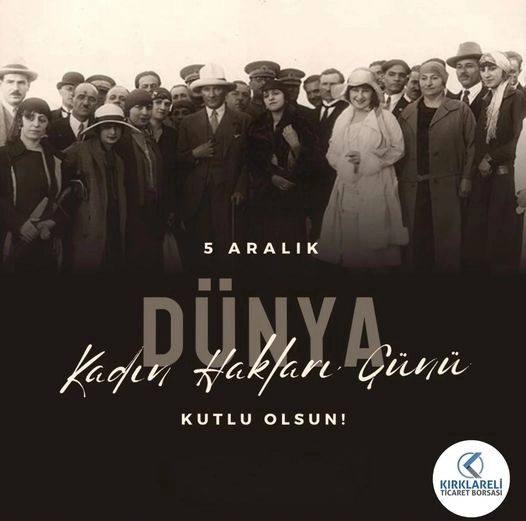 5 Aralık Dünya Kadın Hakları Günü