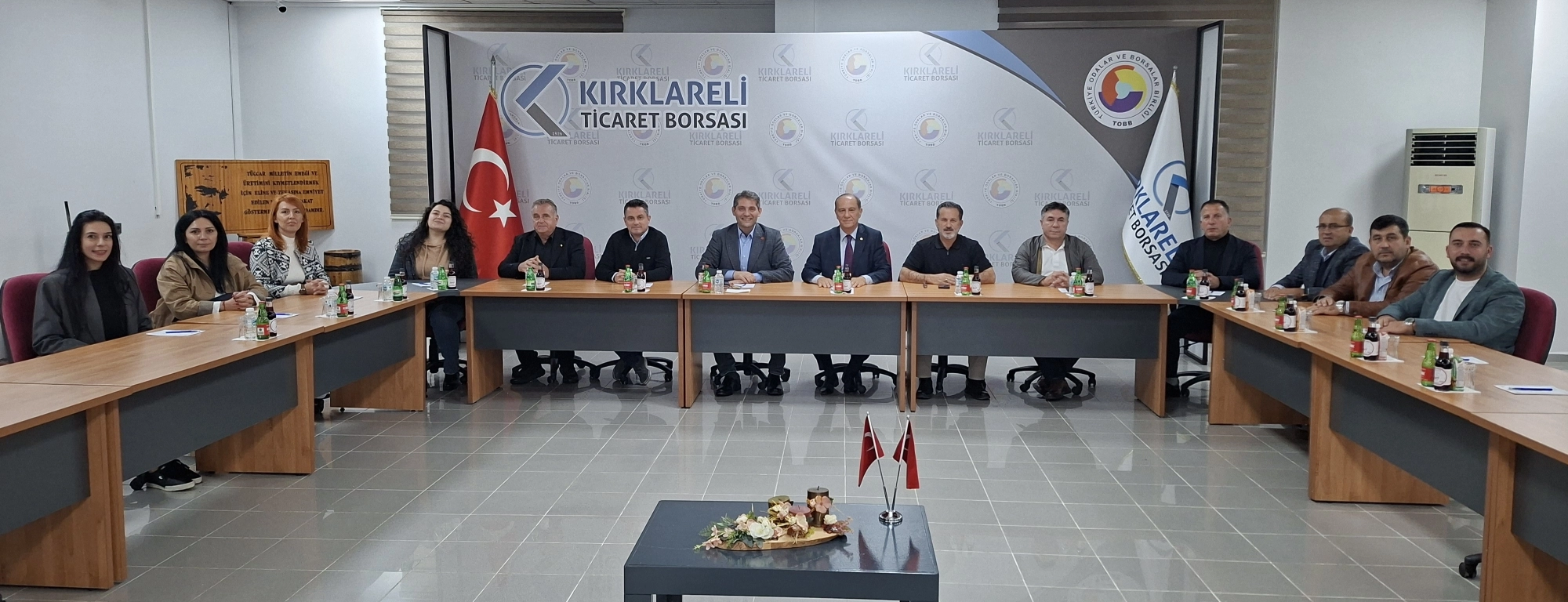 Cumhuriyet Halk Partisi Kırklareli Merkez İlçe Başkanlığı'ndan Borsamıza Ziyaret