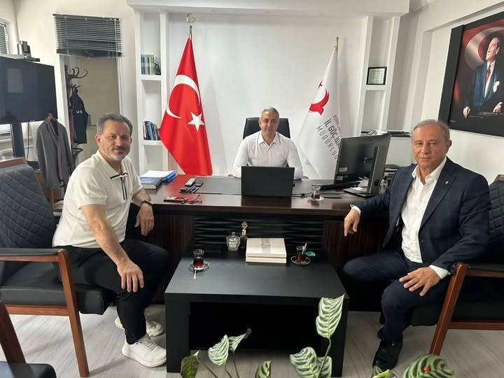 Kırklareli İl Göç İdaresi Müdürü Fırat Güreş' i ziyaret