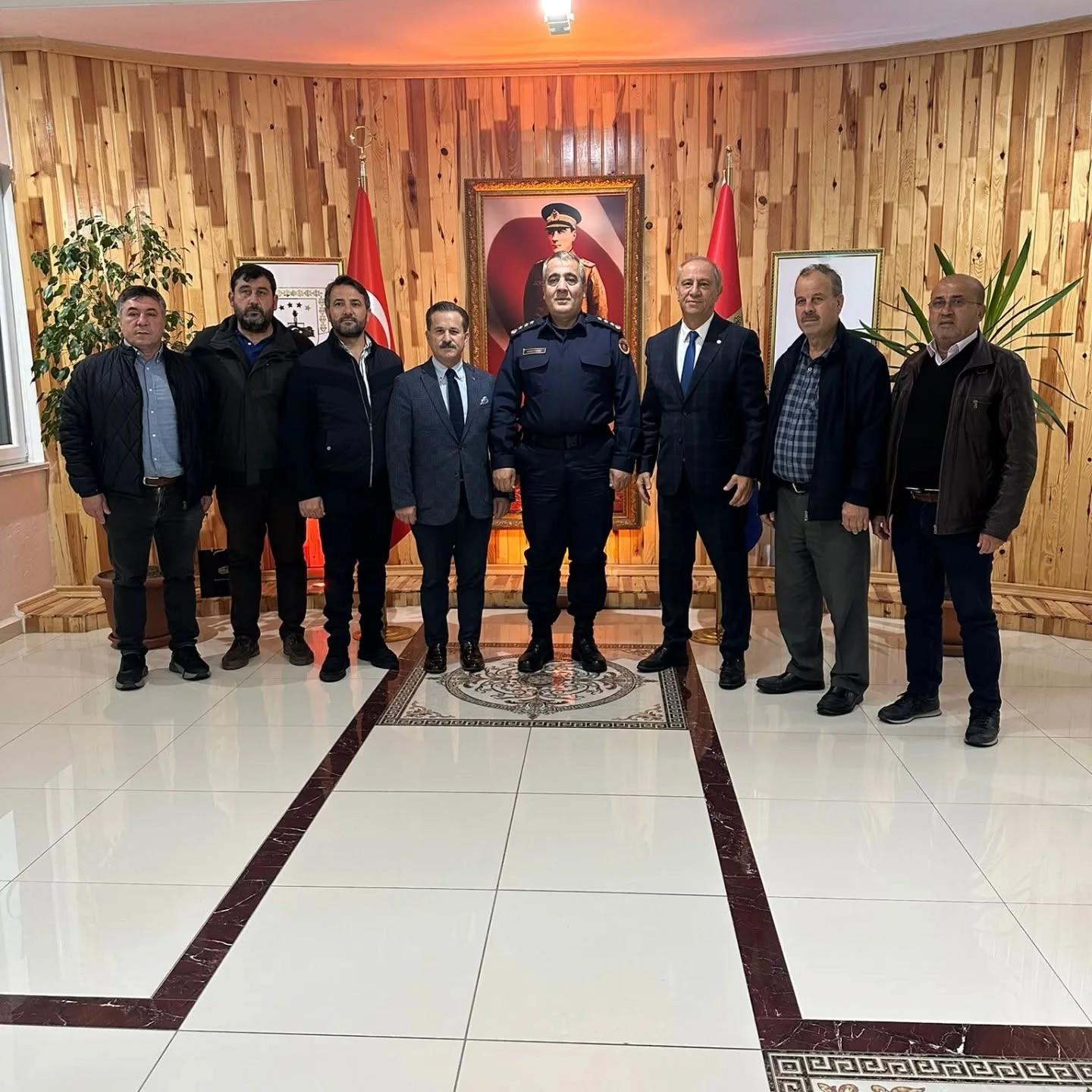 Kırklareli İl Jandarma Komutanı J.Kd.Albay Yusuf Eskitürk' e  Hayırlı Olsun Ziyareti