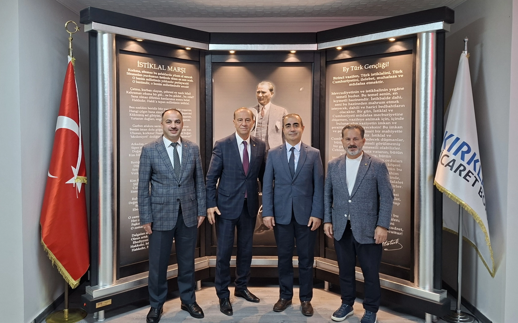 Kırklareli SGK ve İŞKUR İl Müdürlerinden Borsamıza Ziyaret