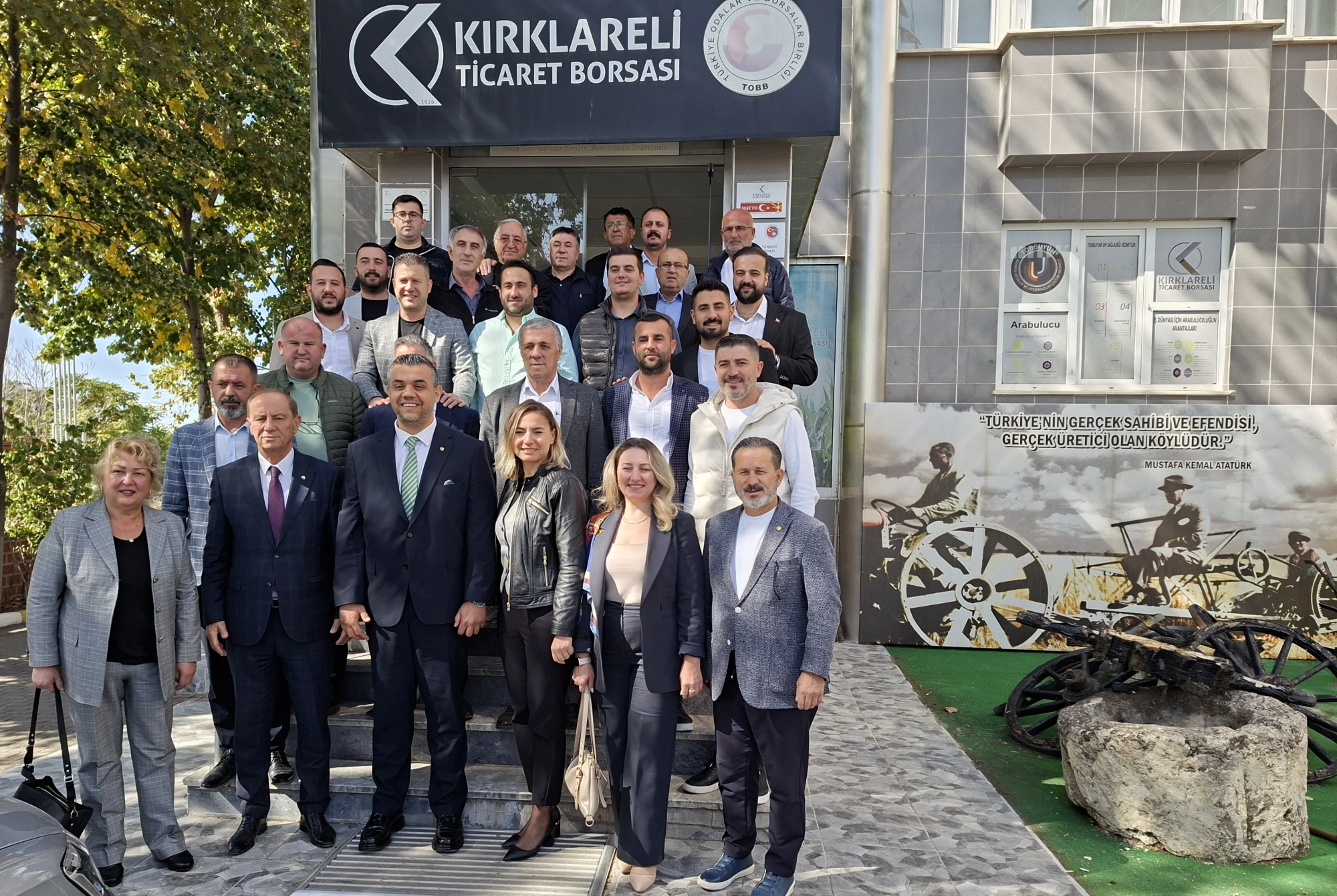 Kırklareli TSO Başkan Adayı Erdinç Nişikli’den Başkanımız Turhan Altıntel’e Hayırlı Olsun Ziyareti