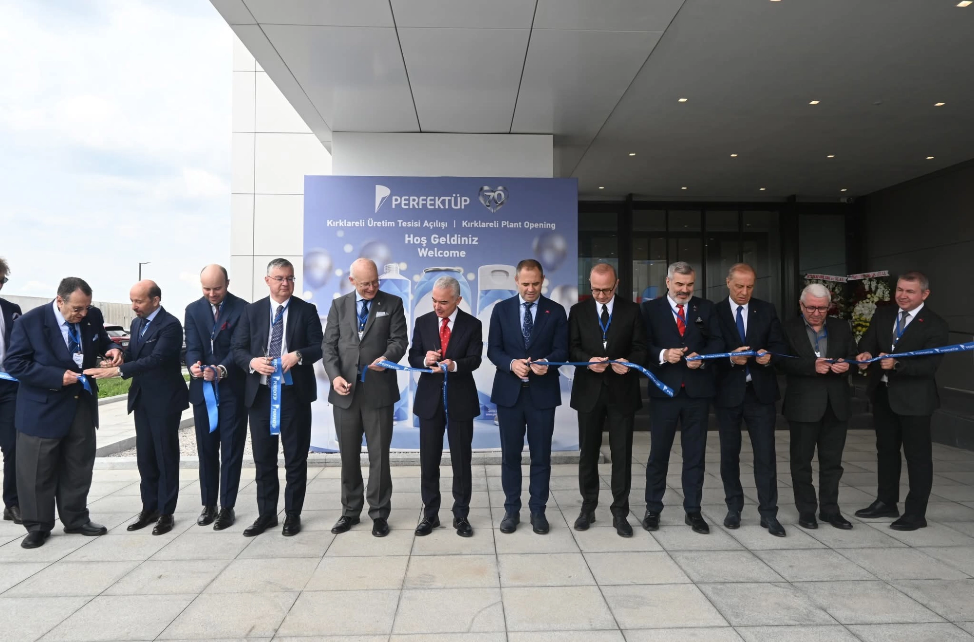 Perfektüp Ambalaj Sanayi ve Ticaret A.Ş.’nin Kırklareli’ndeki Yeni Fabrika Açılışına Başkanımız Katıldı