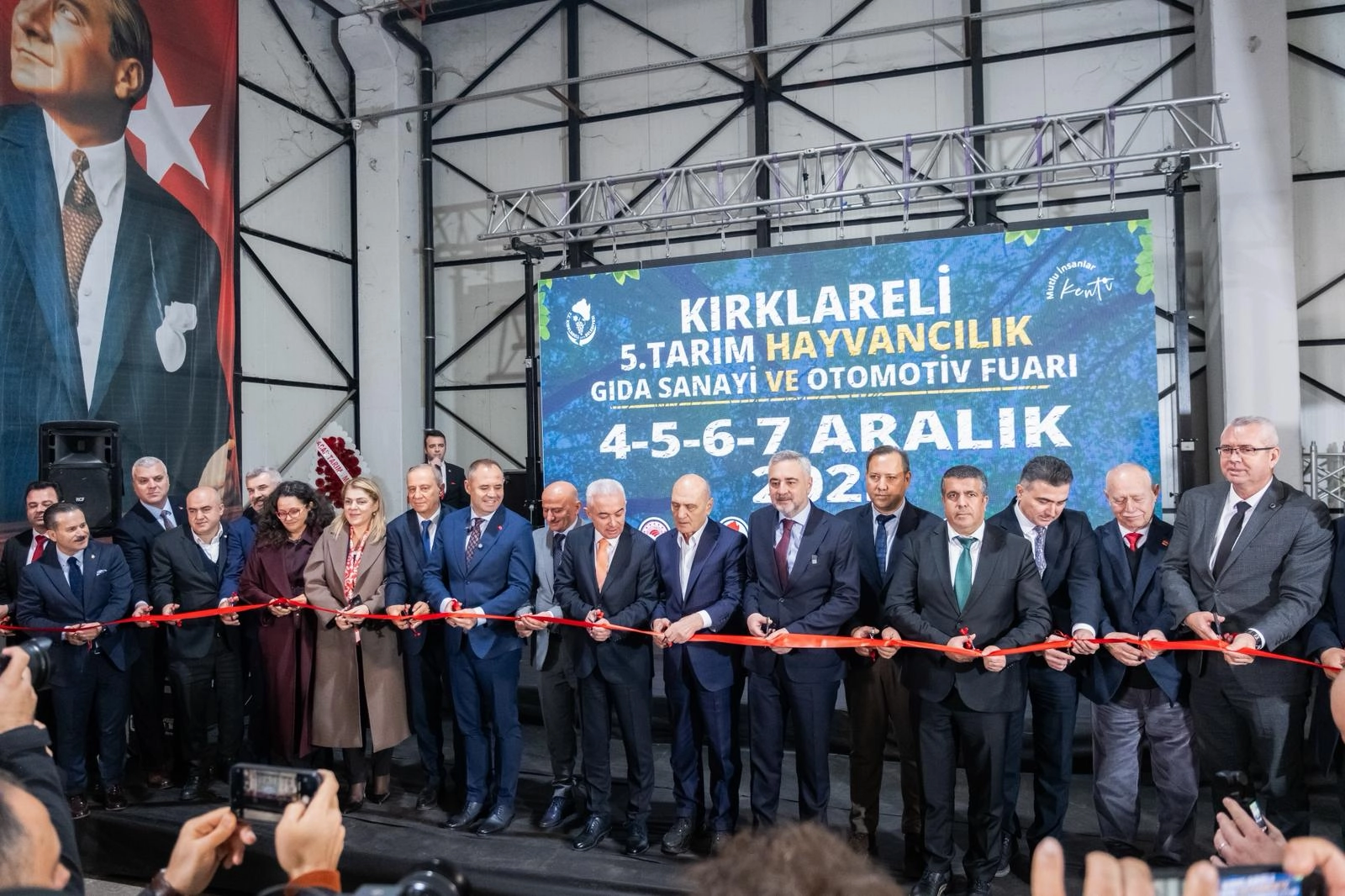 Tarım ve Sanayinin Buluşma Noktası; Kırklareli 5. Tarım, Hayvancılık, Gıda Sanayi ve Otomotiv Fuarı Başarıyla Tamamlandı