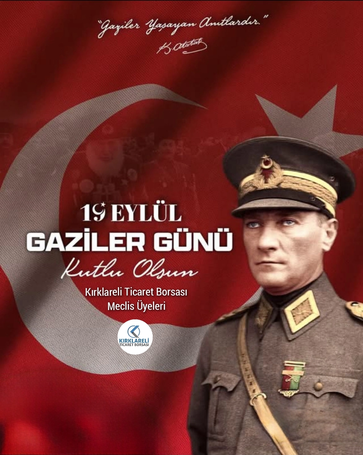 Vatanın Can Damarı, Tarihin Canlı Şahitleri Gazikarimizin Gaziler Günü Kutlu Olsun