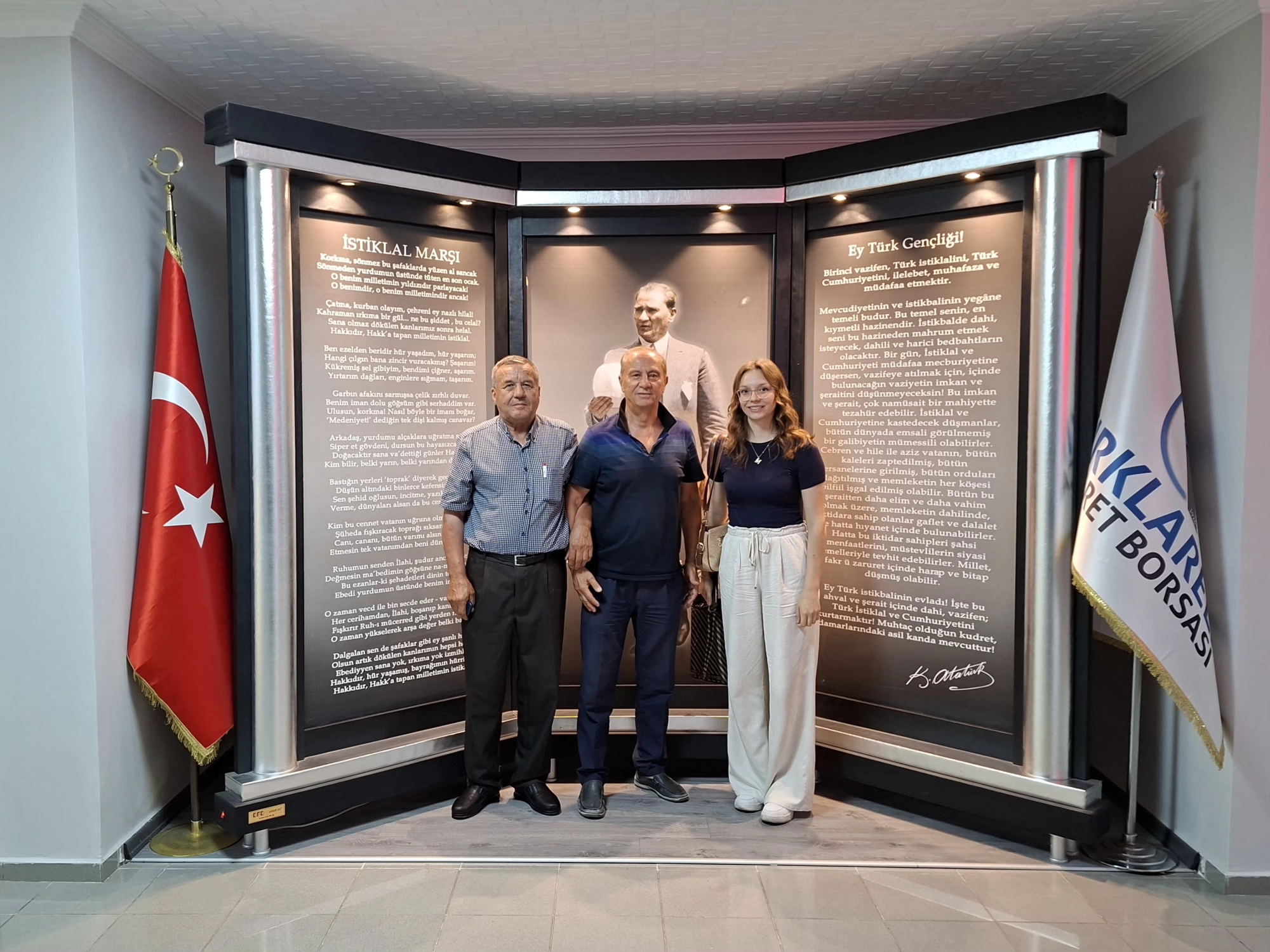 Üyemiz Haydar Seçkin’ i Borsamızda Ağırladık