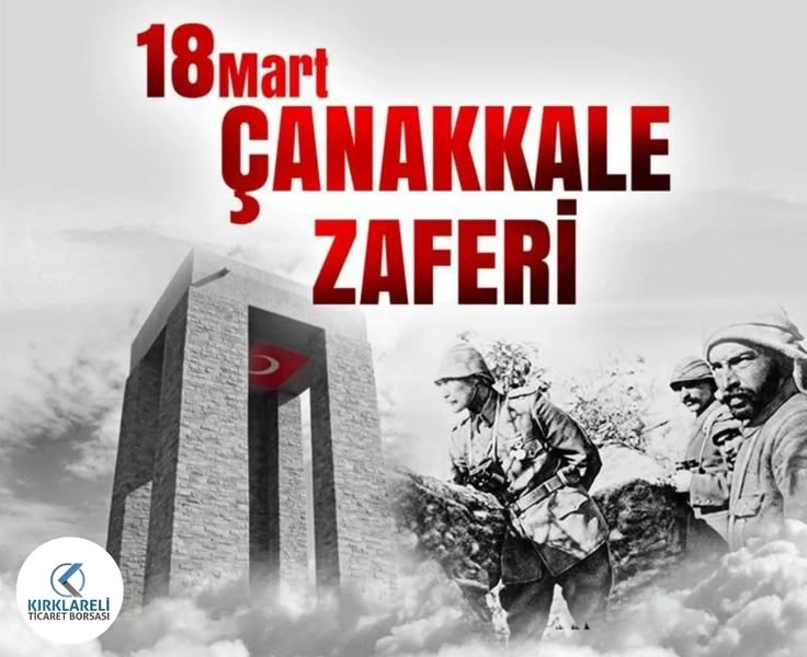 Yönetim Kurulu Başkanımız Turhan Altıntel 18 Mart Çanakkale Zaferi ve Şehitleri Anma Günü dolayısıyla bir mesaj yayımladı.