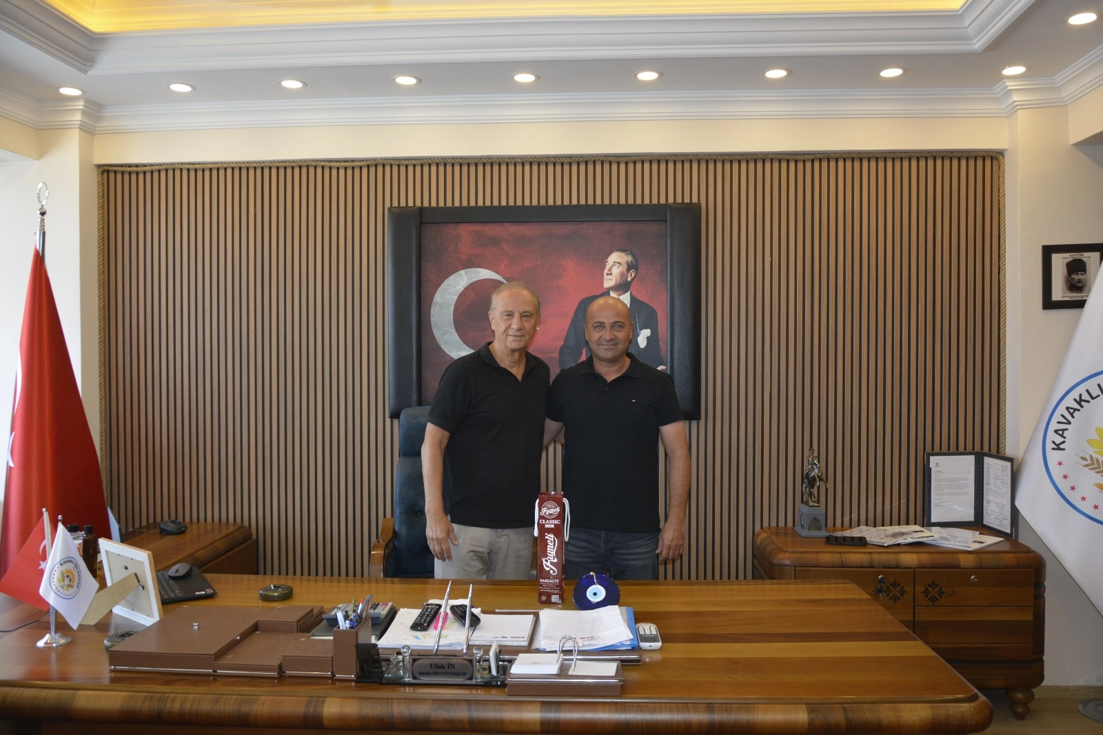 Yönetim Kurulu Başkanımız Turhan Altıntel' den Kavaklı Belde Belediyesi'ne Ziyaret