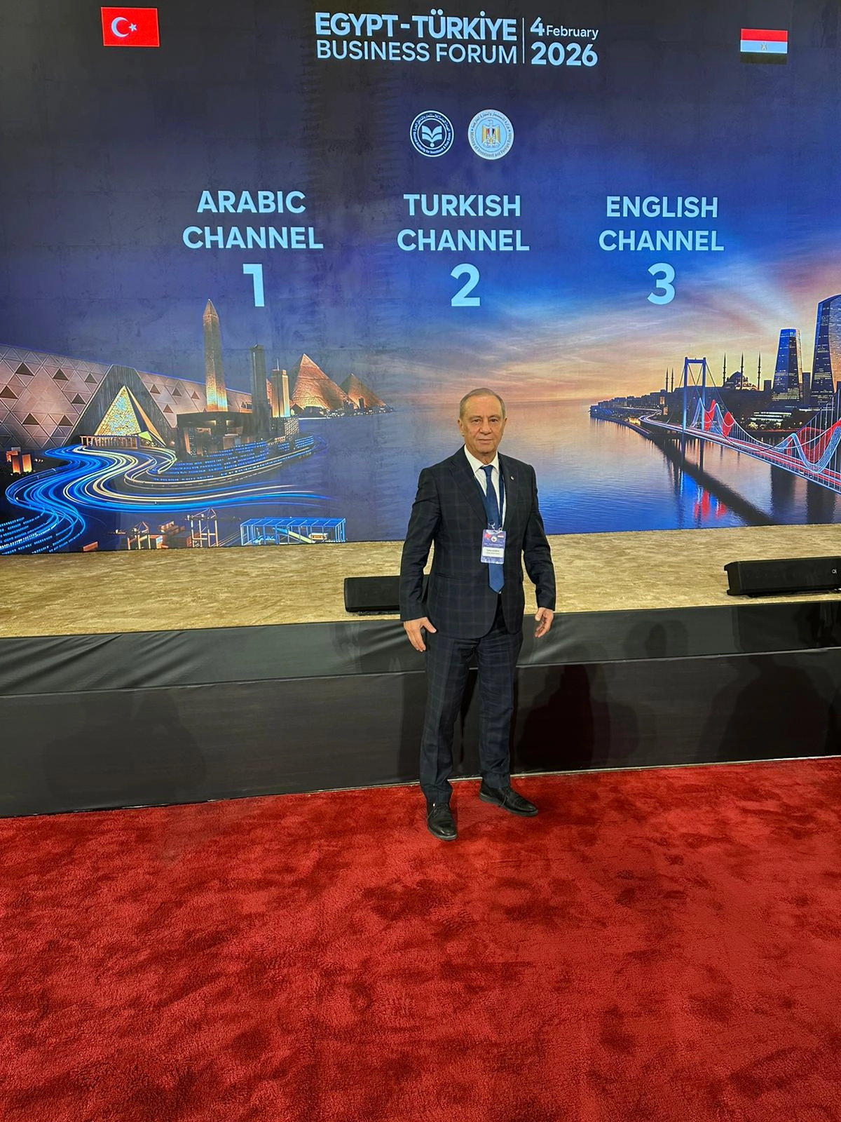 Yönetim Kurulu Başkanımız Turhan Altıntel Kahire’deki Türkiye–Mısır Temaslarında Yer Aldı