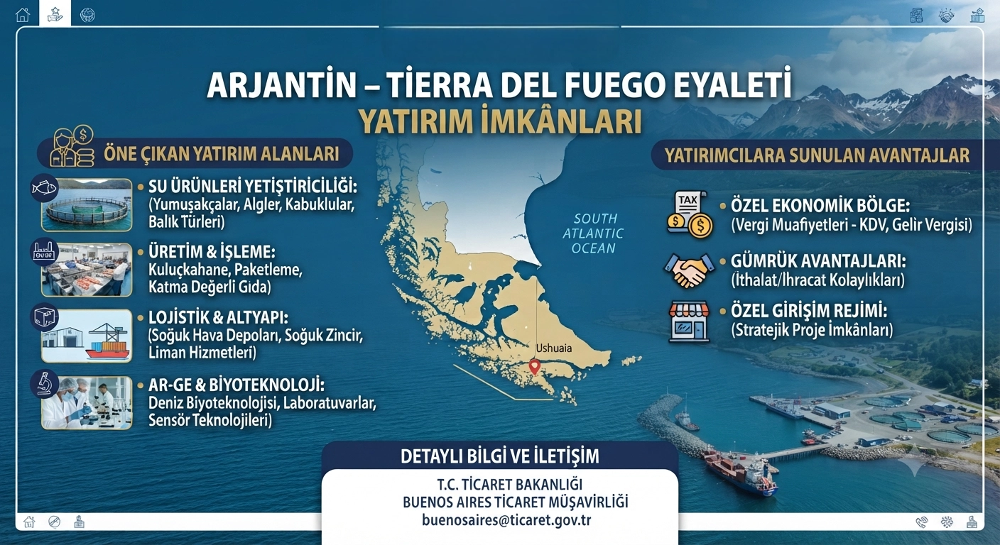 Arjantin – Tierra del Fuego Eyaleti Yatırım İmkânları