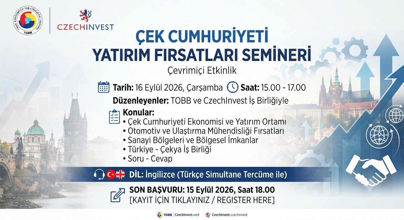 Çek Cumhuriyeti Yatırım Fırsatları Semineri
