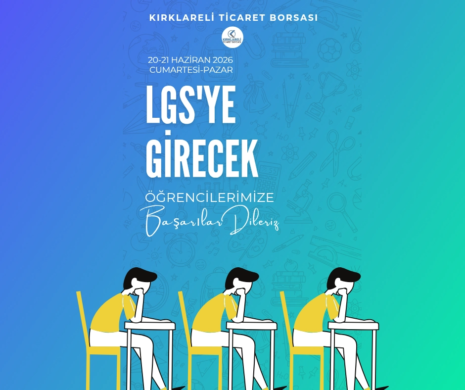 Yükseköğretim Kurumları Sınavı’nda (YKS) Başarılar Dileriz